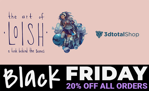3dtotal Black Friday Deal for digital Artists