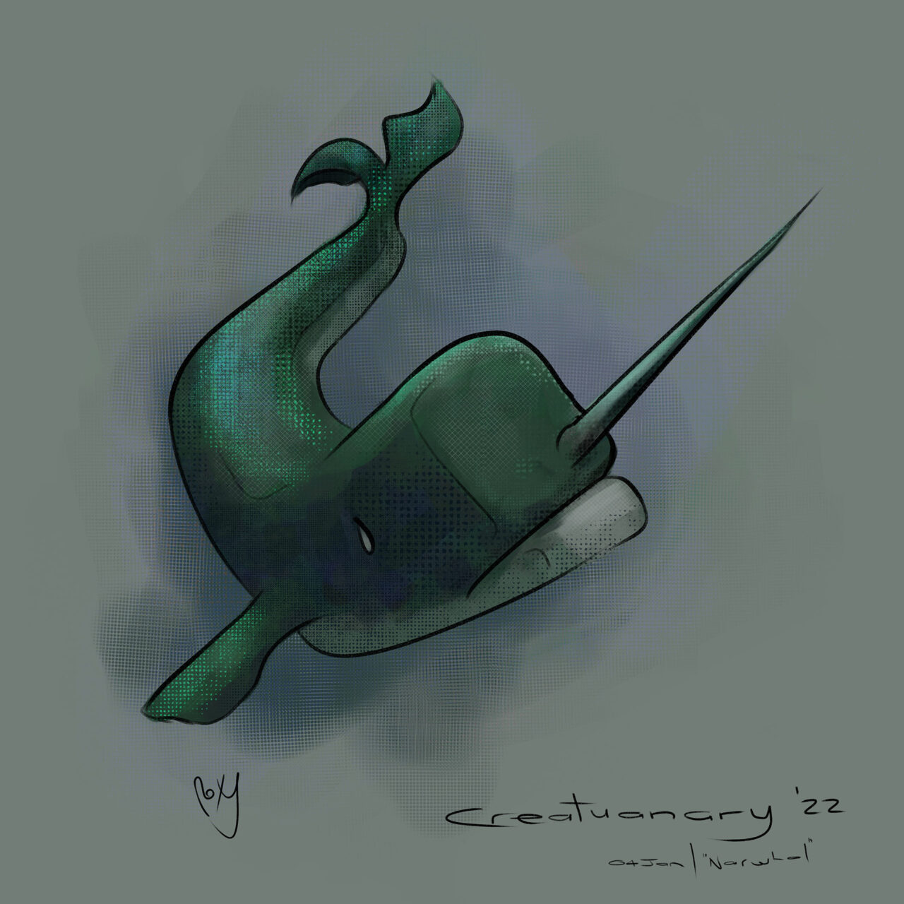 Narwhal by Roxane Lapa