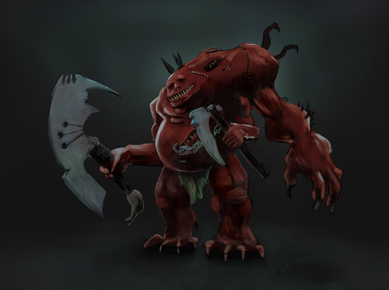 Citadel Abomination by Roxane Lapa