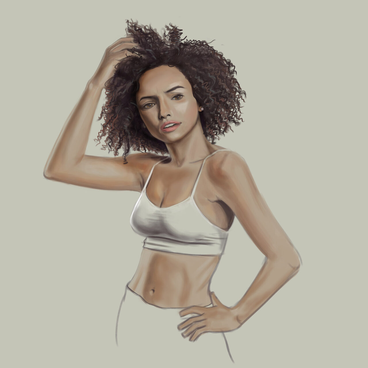 Portrait Study by Roxane Lapa