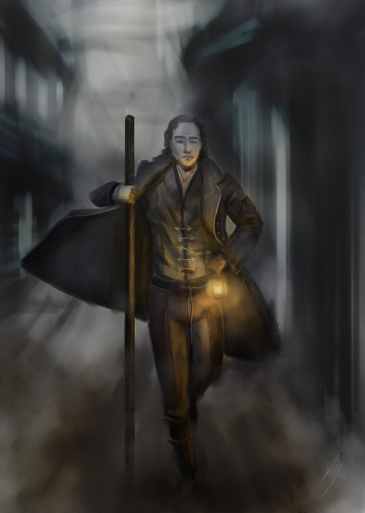 DnD Character Commission by Roxane Lapa