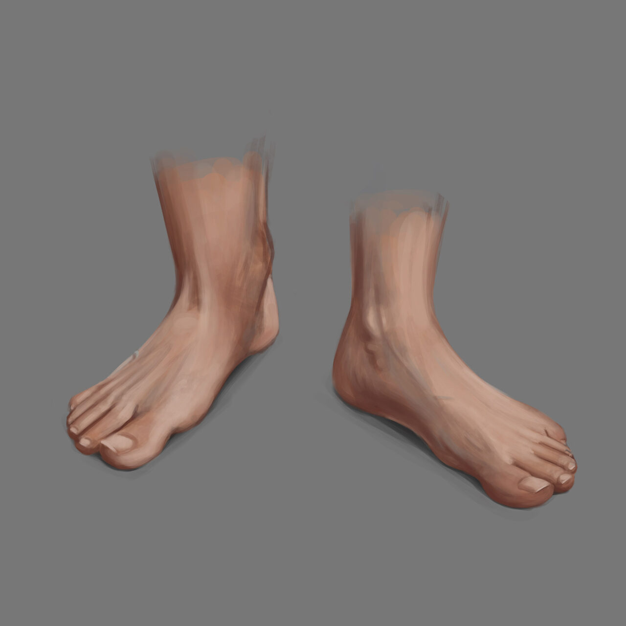 Feet Study by Roxane Lapa