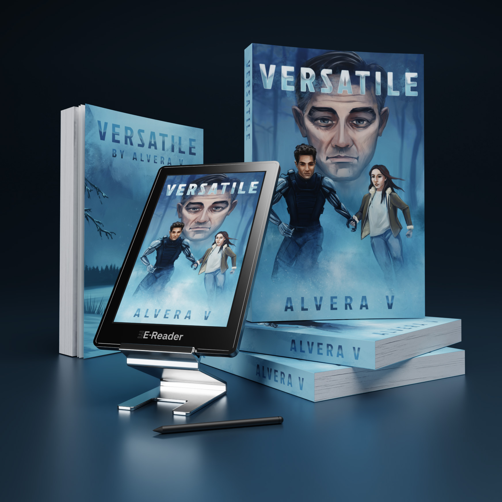 ScFi Thriller cover by Roxane Lapa