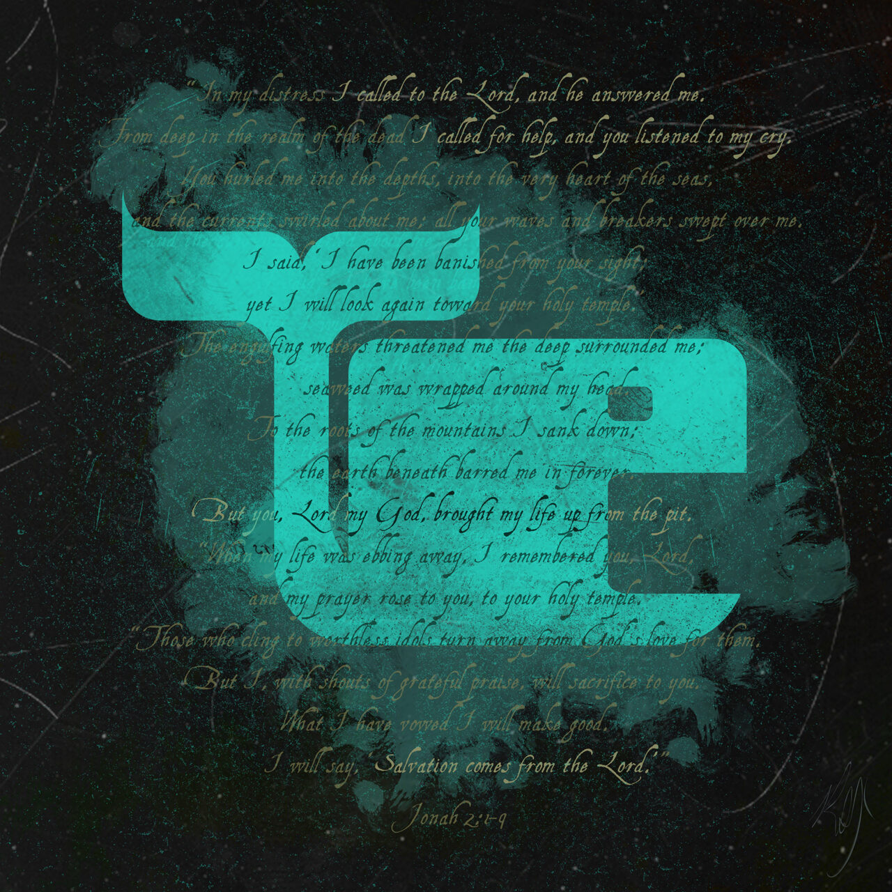 Jonah's Prayer by Roxane Lapa