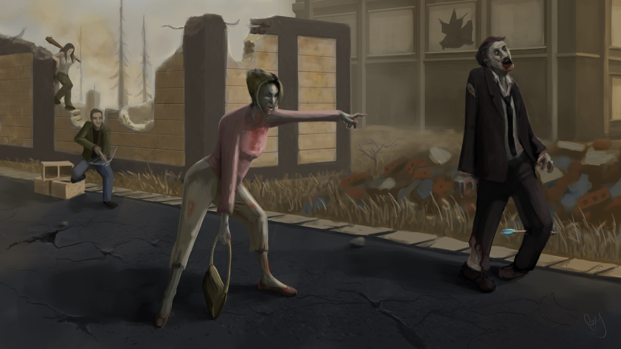 Karen Zombie Continued by Roxane Lapa