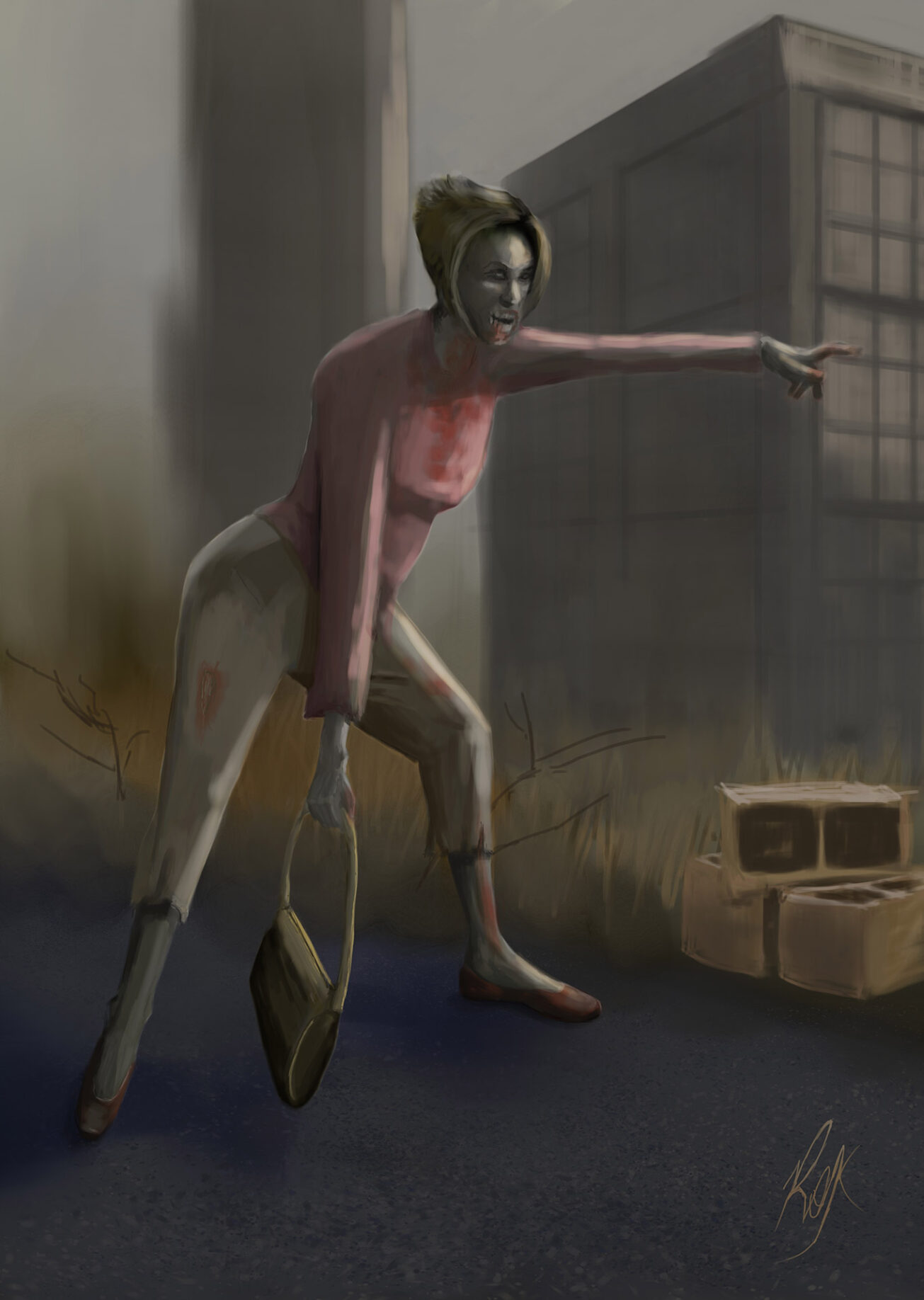 Karen Zombie by Roxane Lapa