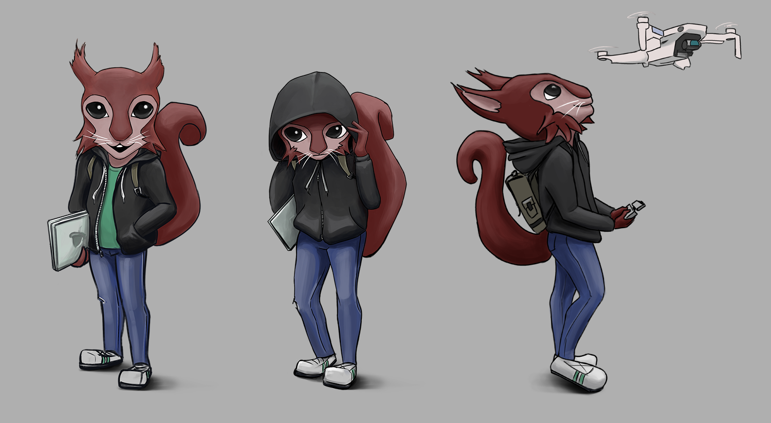 Mascot Concept by Roxane Lapa