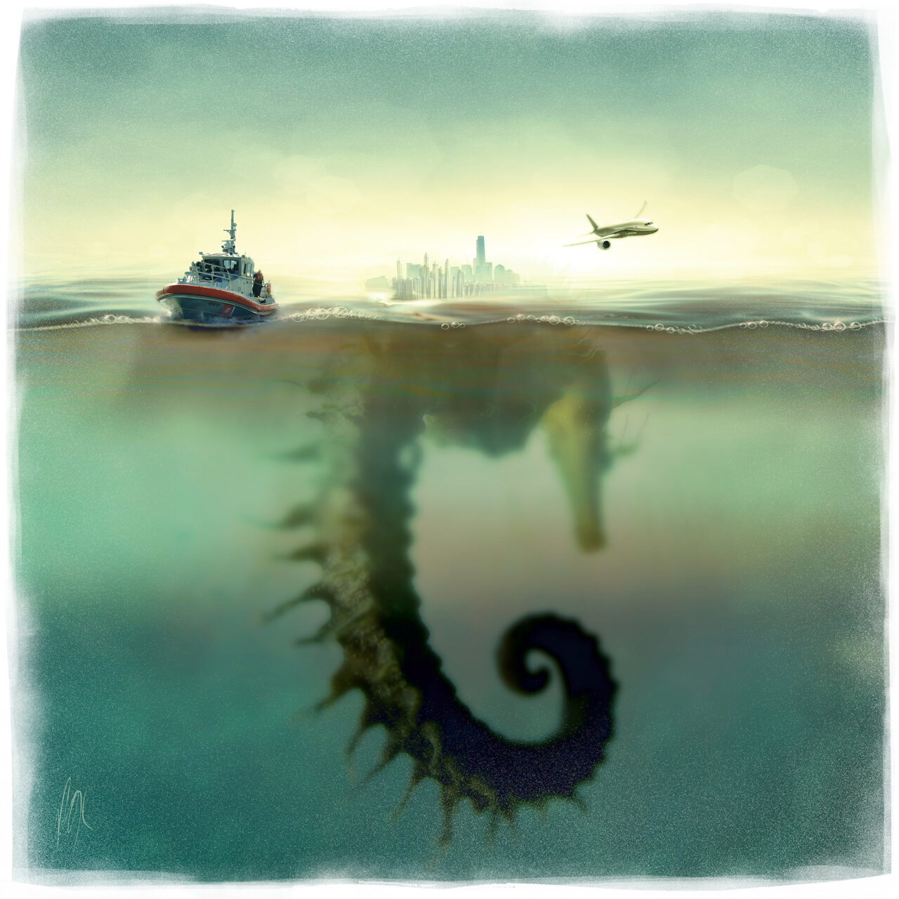 Seahorse City by Roxane Lapa