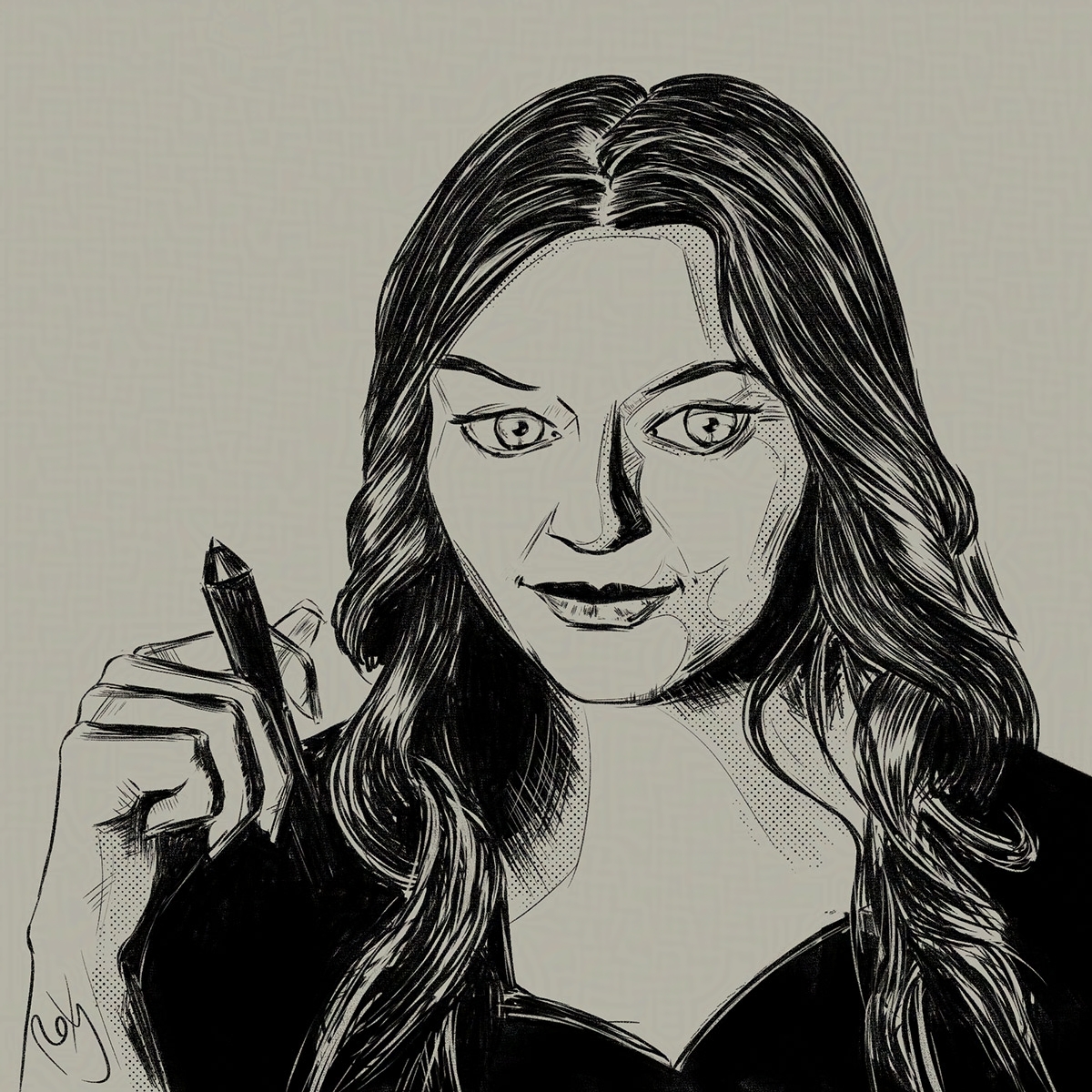 self portrait by Roxane Lapa