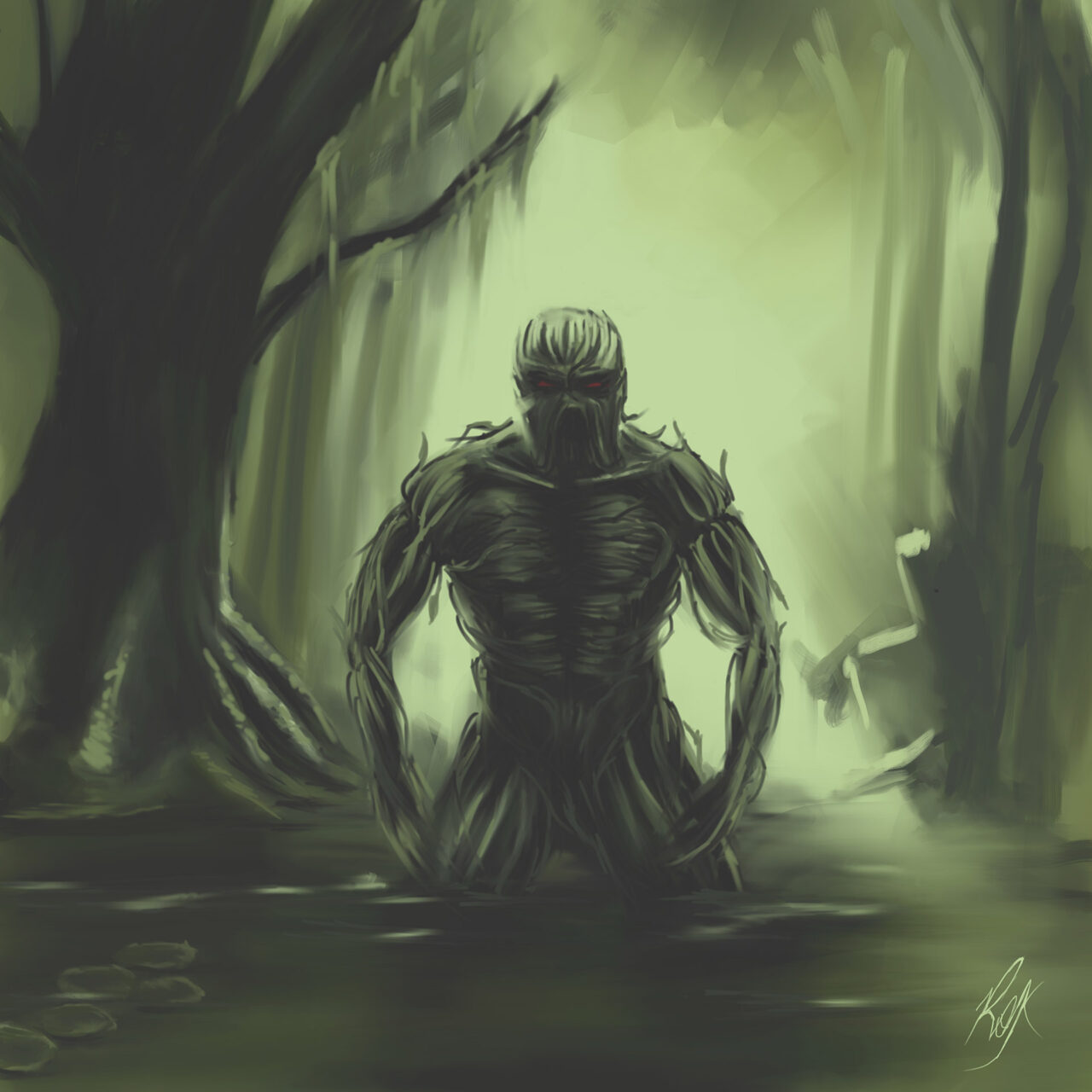 Swamp Thing by Roxane Lapa