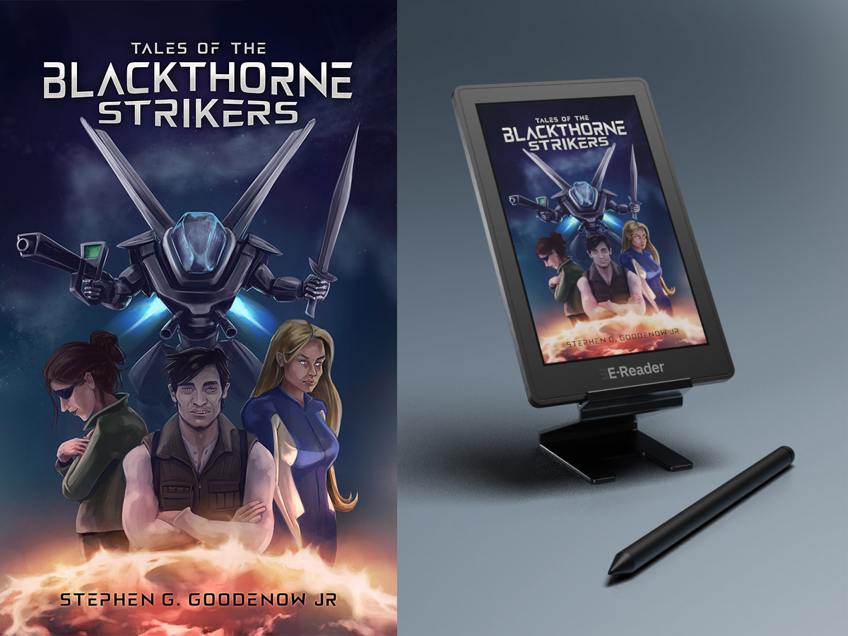 SciFi Book Cover by Roxane Lapa