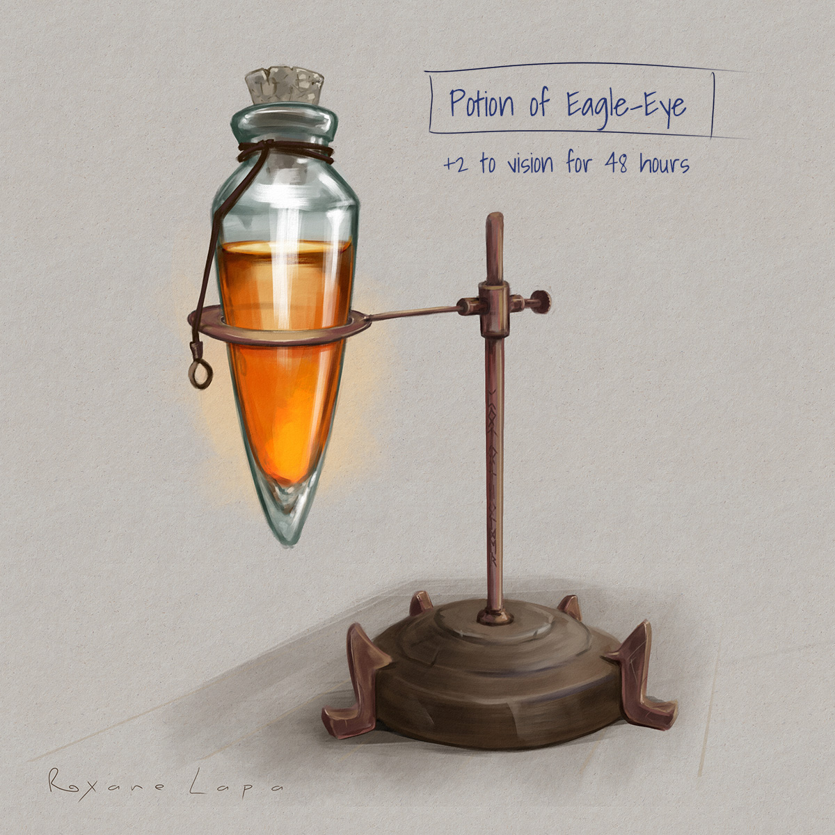 Potion Prop Design by Roxane Lapa