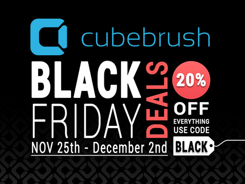Cubebrush Black Friday Sale