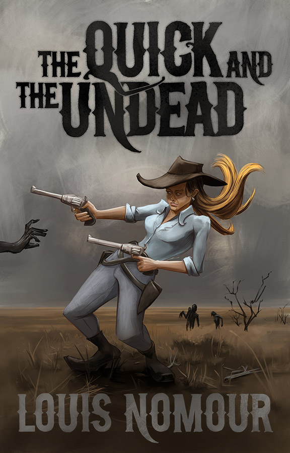 dark western book cover by roxane lapa