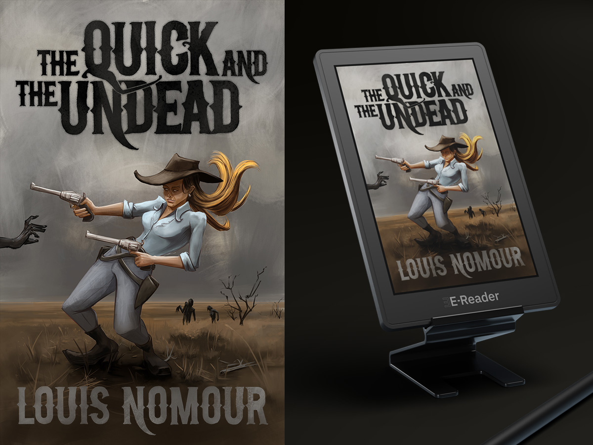 Dark Western Ebook cover by Roxane Lapa