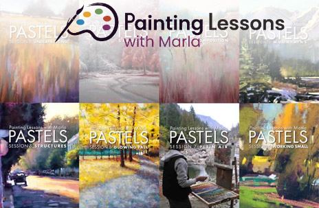 Chalk Pastel Painting Lesson Black Friday Deal