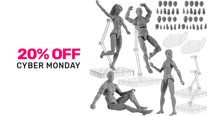 pose Doll Black Friday Deal for digital Artists