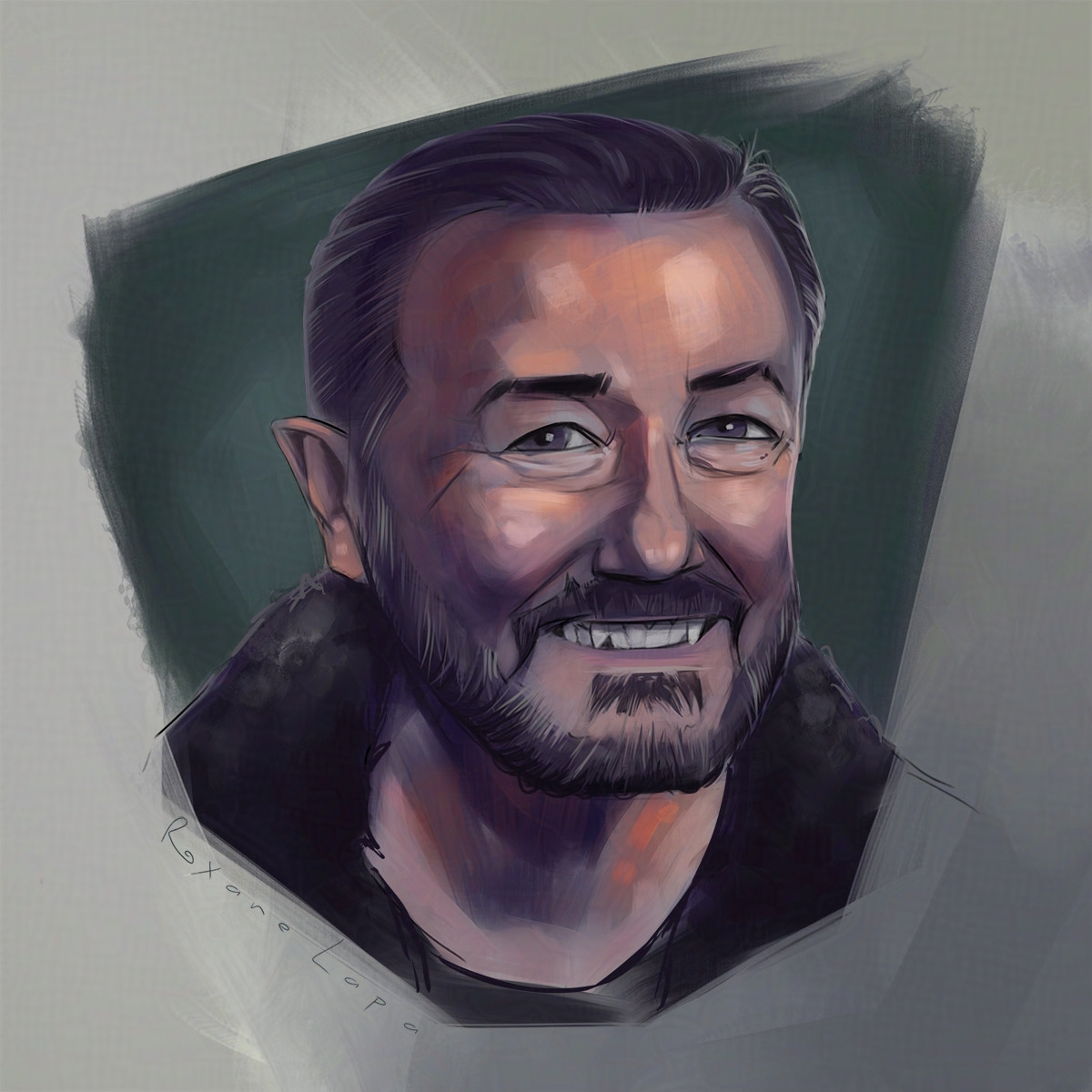 celebrity portrait painting