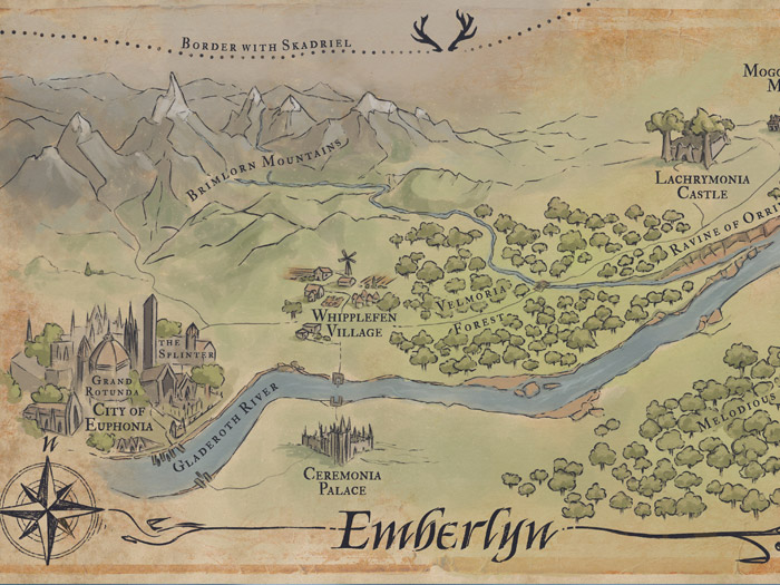 Fantasy Map illustration